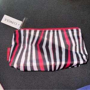 Clinique x Jonathan Cohen Makeup Cosmetic Zipper Bag